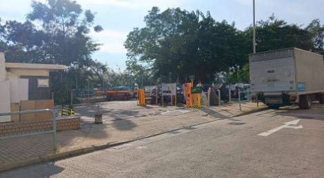 瀑布灣公園停車場 入口照片