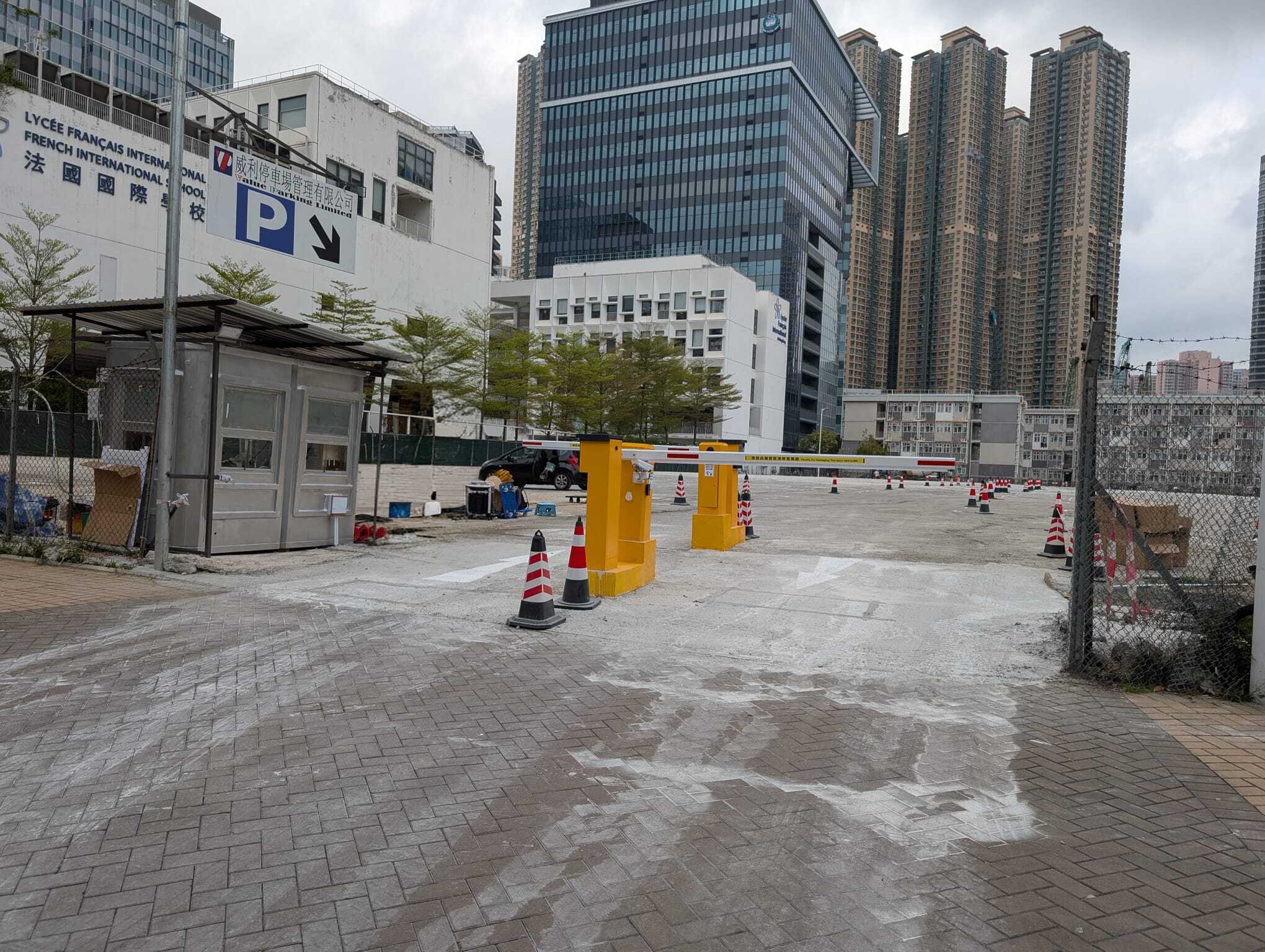唐賢街停車場 入口照片
